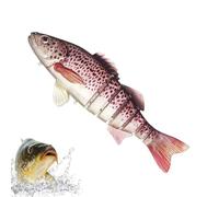 Señuelos de Swimbai,Su Swimbait en agua salada | Señuelos de trucha y dorados,Señuelos de de 15 pulgadas para barra de agua dulce, cebos de superficie, nadadores realistas, cebos de