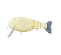 Señuelos de Swimbait, Cebo Gilde de Cola Flexible - Señuelos de Artificiales Hechos a Mano,Cebo de Resistente al Desgaste, Accesorios de para Viajes de, al Aire