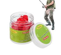 Señuelos de trucha 25 piezas diseño de maíz - Cebo flotante de trucha,Señuelos falsos para hombres mujeres adultos Bagre Agua salada Lago Río de Agua Dulce