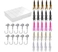 Señuelos Flexibles | Cebo de Natación para Atún - Anzuelo y Señuelos para la de Bar, Trucha, Salmón, Lucioperca, Siluro, Sapo, en Ríos, Arroyos, Pantano, Lagos, Agua