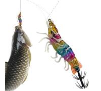 Señuelos Jig Para Calamares Agua Salada | Equipo De Que A Oscuridad - Anzuelos De Forma De Camarón | Al Aire Libre En Aguas Dulces Ríos Lagos Estanques Vacaciones Familia Noche Mañana