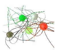 Señuelos Para A - Dadinos Y Realistas, Kit De Equipos Marinos, Juego Al Aire Libre, Reemplazo Multi -especialidad Con Construcción Sostenible | Realistas, Barra De Cebo De Cebo De Trampa, Trucha