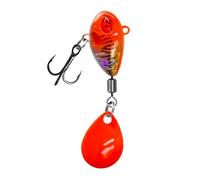 Señuelos para Black Bass - Señuelo Spinner con Anzuelo,Equipo de para Black Bass de Agua Dulce Kayak Mar Color Negro Supervivencia Lago Camping Río Playa Y Hielo