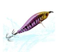 Señuelos para Calamar,Cebos Artificiales Brillantes en la Oscuridad con anzuelos | Señuelos para Pesca - para Hombres Deportes Al Aire Libre Agua Salada Y Dulce En Mar E Río Y Playa