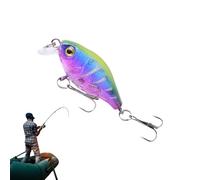 Señuelos para la en el Agua, Cebo de natación para Trucha | Acción portátil Growlers Floating Are para la Mosca en Agua Salada de bagre de bajo