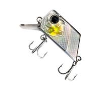 Señuelos para Lubina,Señuelo De Cebo Flotante con Anzuelos Y Sonajero | Señuelos De Agua Salada | Destinado A La De Bagre, Walleye, Crappie Y Bluegill En Lagos, Ríos, Agua Salada Y Dulce para