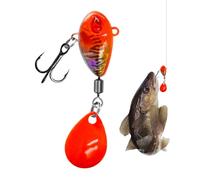 Señuelos para Trucha, Cebo de de Agua Dulce con Anzuelo | Accesorios de para Agua Dulce Rive River Hielo Actividades Al Aire Libre en