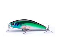 SeñUelos Pesca 1 señuelo de Pesca Minnow Wobbler Jerkbait de 55 mm y 6,5 g, Mini Cebo Duro Artificial Que se Hunde for Trucha, lubina y Lucio. SeñUelos De Pesca(B)