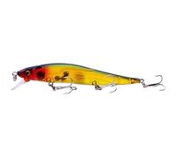 SeñUelos Pesca 1 señuelo de Pesca Minnow Wobblers de 11,5 cm y 13,5 g, Flotante, crankbaits, con Ojos 3D, Cebo Duro Artificial for lubina, Buceo, 1,5 m SeñUelos De Pesca(D)