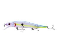 SeñUelos Pesca 1 señuelo de Pesca Minnow Wobblers de 11,5 cm y 13,5 g, Flotante, crankbaits, con Ojos 3D, Cebo Duro Artificial for lubina, Buceo, 1,5 m SeñUelos De Pesca(E)