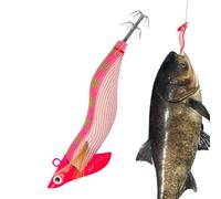 Señuelos Pesca Calamar Cebos Artificiales Aparejos Resplandor La Oscuridad