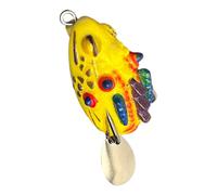 Señuelos Rana para Pescar lubinas - Realista, Flexible y Suave de Superficie - Cebos Marinos con anzuelos sin Enganche | para Río Lago Mar Pescadores Deportivos