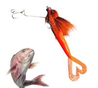 Señuelos Swimbait De Pesca Artificial Multiarticulado Con 3D Y Pelo