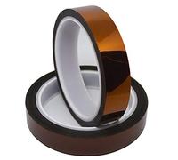 Senven 2Pcs Cinta resistente al calor Cinta enmascarar poliimida Cinta Kapton para placas circuito enmascaramiento, soldadura, recubrimiento en polvo, sublimación y aislamiento (33M x 20MM) × 2