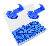 Senven® 60Pcs Scotch Lock Terminal de Cable Empalme Rápido, Conector Cable Bloqueo -- Azul