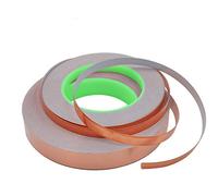 Senven Cinta Adhesiva primera calidad cobre - Conductor doble cara - (50m × 20 mm) - Blindaje EMI y RF, circuitos papel, soldadura, reparaciones eléctricas, Repelente de babosas, Manualidades.