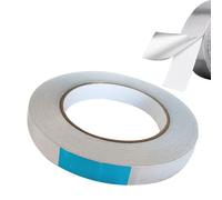 senvenelec Cinta adhesiva de aluminio de 15 mm x 50 m, cinta adhesiva de aluminio resistente al calor, adecuada para proteger, cubrir, decorar, aislar y reparar, 1 unidad.