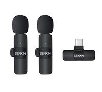 SENXIN El micrófono en vivo K9 para Android tipo C es adecuado para TIK Tok, Facebook, YouTube Live, grabación de video corta, mini micrófono que hace que el sonido sea más claro