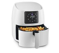 SENYA Freidora sin aceite de aire caliente multifunción 4,5L Air Fryer, color blanco, My Air Cook, 7 programas automáticos, 1400W, SYCK-AF002W