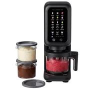 SENYA MY LITTLE ICE Heladera Multifunción - Máquina para Hacer Helado Casero 700 W, 12 Programas, 3 Recipientes 430 ml, Re-Spin, Mix-In, Sorbetes, Granizados, Batidos y Yogur Helado