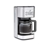 Senya SYBF-CM019 Cafetera programable, 800 W, 1.5 litros, Inoxidable, Negro y Acero