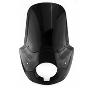 Senyoi Conjunto de faros delanteros motocicleta para Dyna 2006 Retro Motorcycle, cubierta carenado faro 5-3/4" Faro de motocicleta(Negro,15INCH)