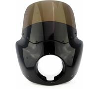 Senyoi Conjunto de faros delanteros motocicleta para Dyna 2006 Retro Motorcycle, cubierta carenado faro 5-3/4" Faro de motocicleta(Smoke,9INCH)