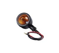 Senyoi Luces de motocicleta impermeables 1 par de motocicletas, ámbar, rojo, Universal, 12v, para giro para señales, freno, luz marcha, para para, accesorios luces(1PC Amber)