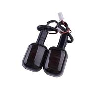 Senyoi Luces de motocicleta impermeables 1 par de para giro trasero motocicleta para señal humo indicador luz intermitente 3W 3500K 12V para BWS 50 125 2012-2015