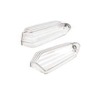 Senyoi Luces de motocicleta impermeables Para Z125 Z250 para Versys 650/1000 ZRX1200 para Ninja Streetfighter cubierta de luz motocicleta Para giro para lámpara señal pantalla(4)