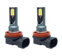 Senyoi luz trasera del coche 2 uds H11 H8 H4 H7 H1 H16 H3 H10 9005 HB3 9006 HB4 luces antiniebla LED para coche 6000K bombillas de faros 3000K 12000K 4300K lámpara para(6000K Cold White,9005/HB3)