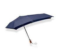 Senz ° mini automatic deluxe foldable storm umbrella pin stripes black
