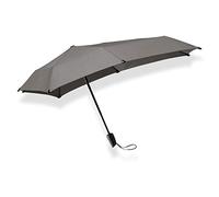 Senz Mini automático plegable Paraplu Silk Grey