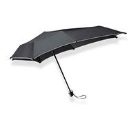 Senz ° mini foldable storm umbrella Black reflective
