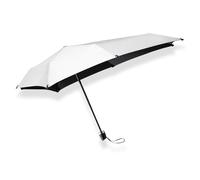Senz ° mini foldable storm umbrella shiny silver