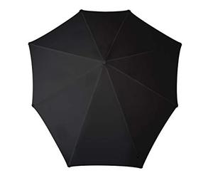 SENZ - Paraguas tradicional, color negro (pure black), talla XXL