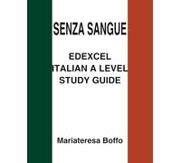 Senza Sangue Book Guide for Edexcel Italian A Level: Modern Language Study Guide