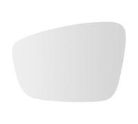 SENZEAL Cristal de Espejo Izquierdo Lado del Conductor Calefactado con Placa de Soporte para VW UP 2011-2016 Seat Mii KF1 Skoda Citigo 2011-2019 (Izquierda)