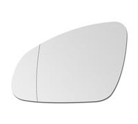 SENZEAL Cristal de Espejo para Opel Astra J 2009-2015 Izquierdo Lado del Conductor Calefactado con Placa de Soporte 1428451 (Izquierda)
