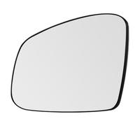 SENZEAL Cristal de Espejo Reemplazar para Smart Fortwo W453 2014-2020 Izquierdo Lado del Conductor Calefactado con Placa de Soporte A0998116600 A0998116400 (Izquierda)