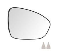 SENZEAL Cristal de Retrovisor Calefactable Lado del Pasajero para Dacia Logan III Sandero III 2021-2025 Jogger 2022-2025 (Derecha)