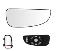 SENZEAL Cristal de Retrovisor Calefactable Lado del Pasajero para Fiat Ducato Citroen Jumper Peugeot Boxer 2006-2023 (Inferior Derecha)
