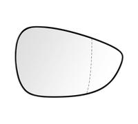 SENZEAL Cristal de Retrovisor Calefactable Lado del Pasajero para Ford Fiesta 2008-2017 B-Max 2012-2016 1531440 8A61-17K740-DC (Derecha)