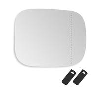 SENZEAL Cristal de Retrovisor Calefactable Lado del Pasajero para Volvo XC70 2007-2016 XC90 2007-2014 30716138 31297396 (Derecha)