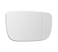 SENZEAL Cristal del Espejo Derecho Lado del Pasajero Calefactado con Placa de Soporte para Volvo XC60 2008-2017 31217278 (Derecho)