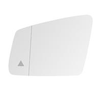 SENZEAL Cristal del Espejo Lateral del Conductor Calefactado con detección de ángulo muerto para Mercedes-Benz Clase A B C E S W176 W246 W204 W212 W221 GLA CLS (Sin atenuación automática)(Izquierda)