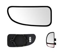 SENZEAL Cristal del Espejo Lateral del Conductor Calefactado con Placa de Soporte para Fiat Ducato Peugeot Boxer Citroen Jumper 1998-2006 (Inferior Izquierda)