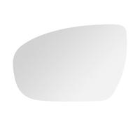 SENZEAL Cristal del Espejo Lateral del Conductor Calefactado con Placa de Soporte para Hyundai i20 2014-2020 (Izquierda)