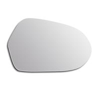 SENZEAL Cristal del Espejo para Audi A6 4G C7 2011-2018 Derecho Lado del Pasajero Calefactado con Placa de Soporte 4G0857536B (Derecho)