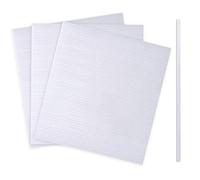 SenZee Tiras adhesivas de espuma de doble cara, 500 unidades, cinta adhesiva de espuma 3D, doble cara, cinta de espuma para manualidades, 5,9 pulgadas